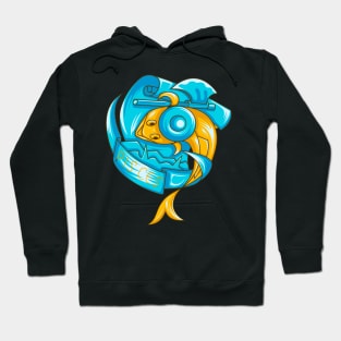 Zodiac Pisces Cartoon Cute Hoodie